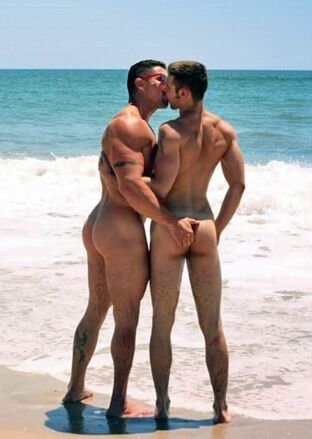 Men nude beach tumblr