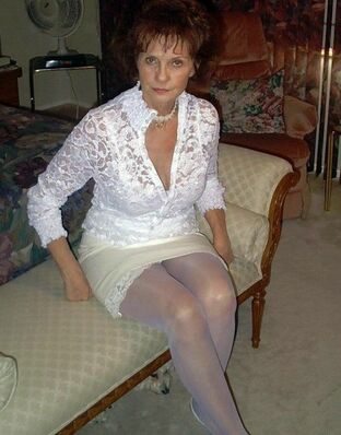 granny in stockings