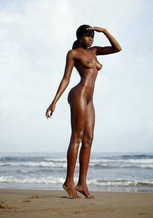nude beach model